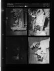 Women sewing (4 Negatives (September 20, 1958) [Sleeve 35, Folder a, Box 16]